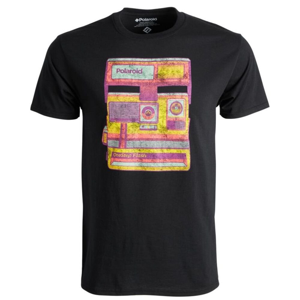 New World Mens Polaroid Graphic T-Shirt, NWT